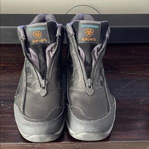 Ariat Black Waterproof Zip-Up Boots